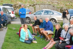 High Moss at 50...members and guests enjoying the celebrations