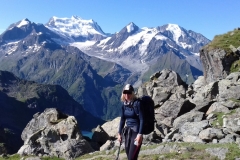 Helen Pritchard, Walkers Haute Route Summer 2019