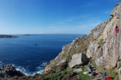 Helen Oughton - Culo Taimaster, Monteferro, Galicia. Photo - Dominic Oughton