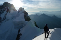 Parminder Chaggar - Rochefort Arete. Photo - Andy Tomlinson.