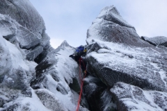 Dave Palmer, Deer Knoll, Bleaklow. Photo: Andy Stewart