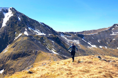 Ros Murray, Am Bodach, Mamores. Photo: Murray collection Ros Murray, Am Bodach, Mamores. Photo: Murray collection