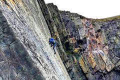 Molly Worth, St Davids Head, Pembroke. Photo: Jack Helliwell Molly Worth, St Davids Head, Pembroke. Photo: Jack Helliwell