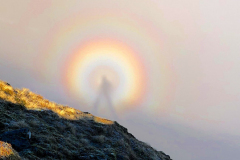 Brocken Spectre, Beinn Narnain. Photo: Ros Murray Brocken Spectre, Beinn Narnain. Photo: Ros Murray