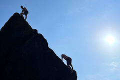 Kynance Cove, Bouldering. Photo: Chris Bowden
