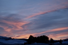 Sunset in Glen Deskry. Photo: Gill Stephens Sunset in Glen Deskry. Photo: Gill Stephens