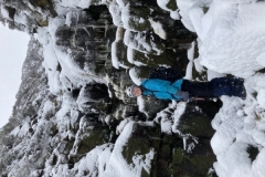 Emma Brewster, Wilderness Gully East. Photo: Richard Brewster