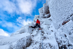Stan Halstead, Coire an t Sneachda. Photo: Dominic Oughton