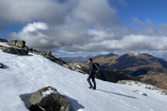 John Patrick, Sgor na h Ulaidh, Glencoe. Photo: Andy Tomlinson