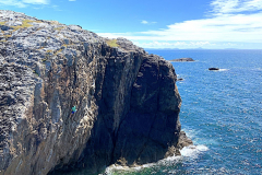 Adam Bowman, Electric Blue, Rhoscolyn. Photo: Molly Worth