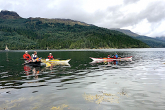 Canoe Meet, Loch Long. Photo: Ros Murray