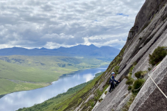 Tim Taylor, Spartan Slab, Etive. Photo: Andy Tomlinson