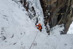 Feb24-Bill-Deakin-nearing-the-mid-belay-aft-the-long-walk-in-to-Baltica-photo-Rob-McGinnes-