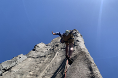 Feb25-Lewis-Corlett-on-crux-of-Pole-Dancer-Cape-Raoul-Tasmania-Photo-Molly-Worth