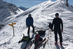 Alex Miller, Col du Bastillon, Great St Bernard.