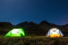 Wild camp below Bla Bheinn