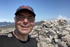 Summit of An Ruadh Stac.