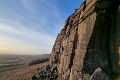 Stanage Sunset. Photo: Dominic Oughton