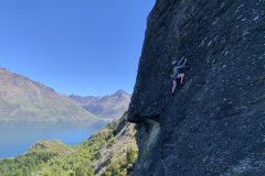 Nov-24-Molly-Worth-climbing-above-Queenstown-Photo-Lewis-Corlett