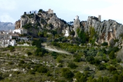 Guadalest, Costa Blanca, Feb 2013. Photo: Jill Sumner