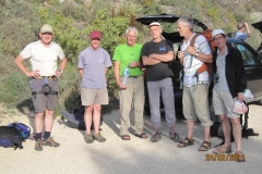 Ready for the off! Photo: Geoff Gosling